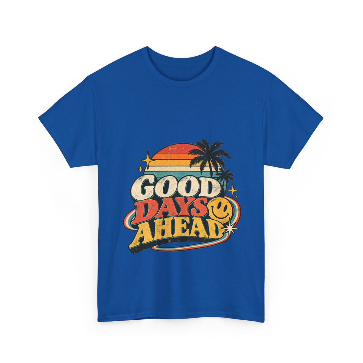 Camiseta Good Days Ahead | Retro unisex