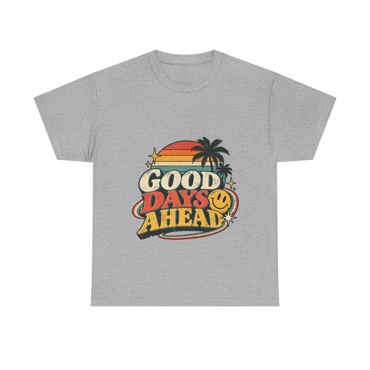 Camiseta Good Days Ahead | Retro unisex