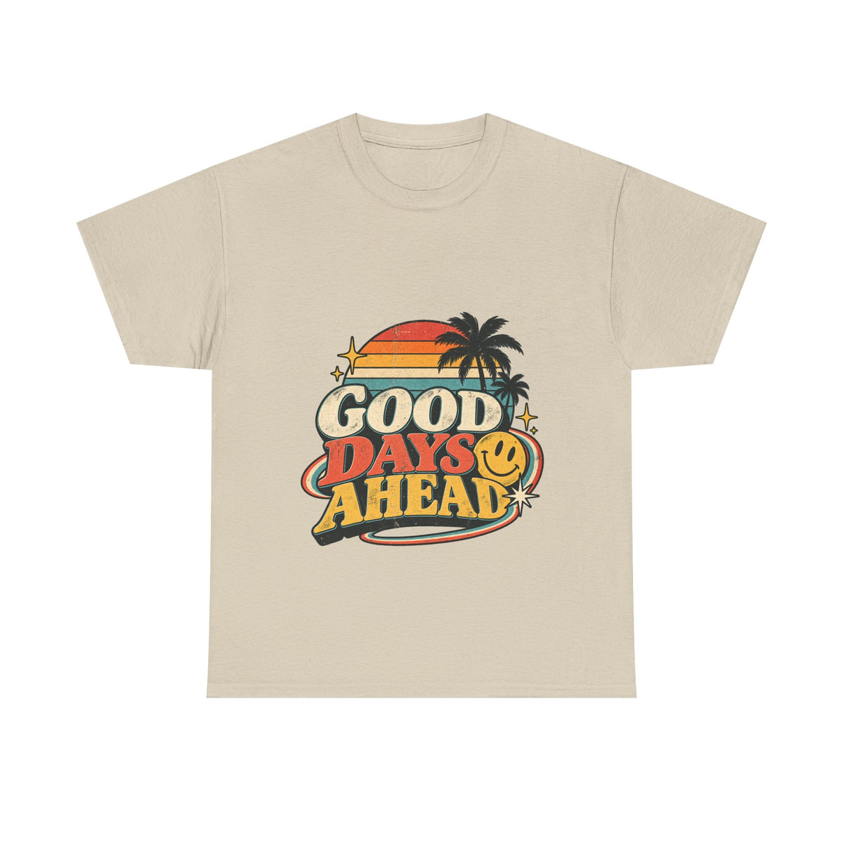 Camiseta Good Days Ahead | Retro unisex
