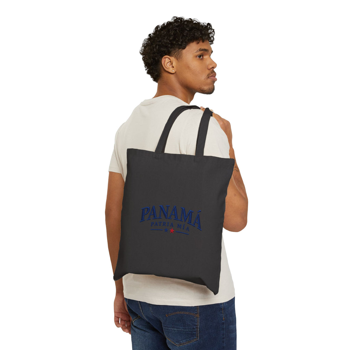 Panamá Patria Mía Canvas Tote Bag — Panama Pride Cotton Shopper