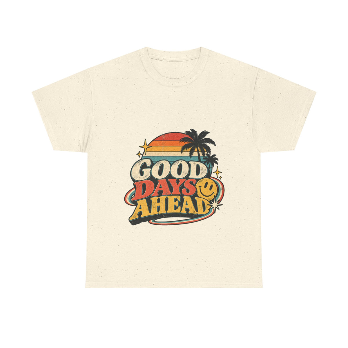 Camiseta Good Days Ahead | Retro unisex