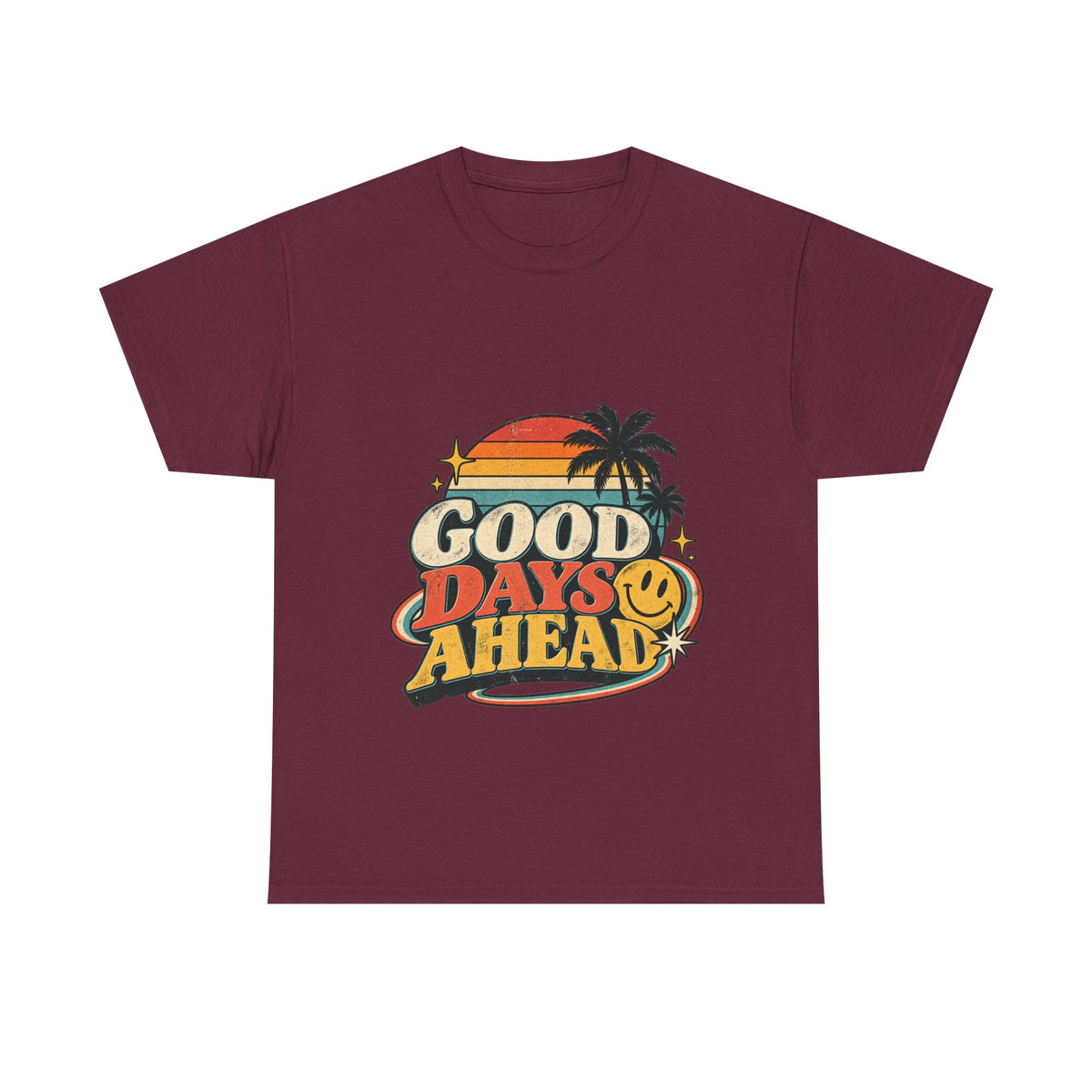 Camiseta Good Days Ahead | Retro unisex