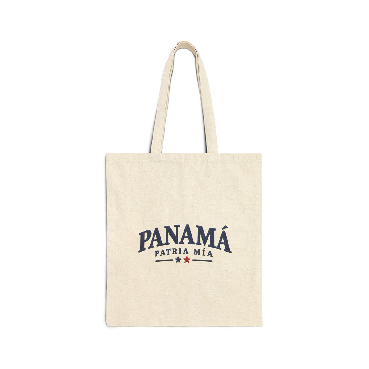 Panamá Patria Mía Canvas Tote Bag — Panama Pride Cotton Shopper