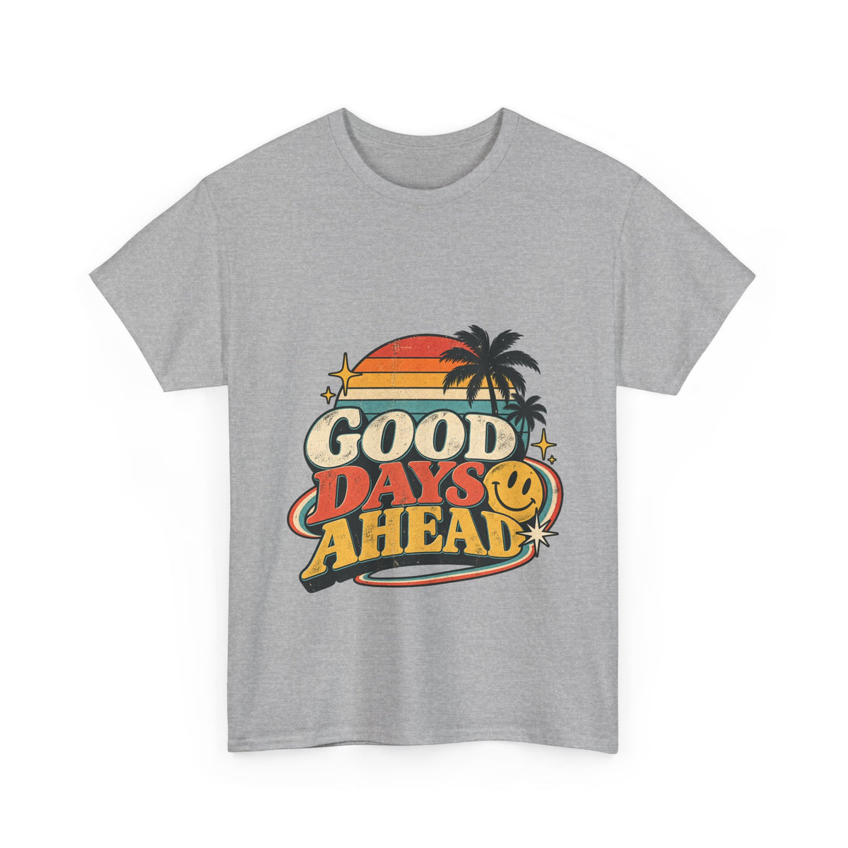 Camiseta Good Days Ahead | Retro unisex