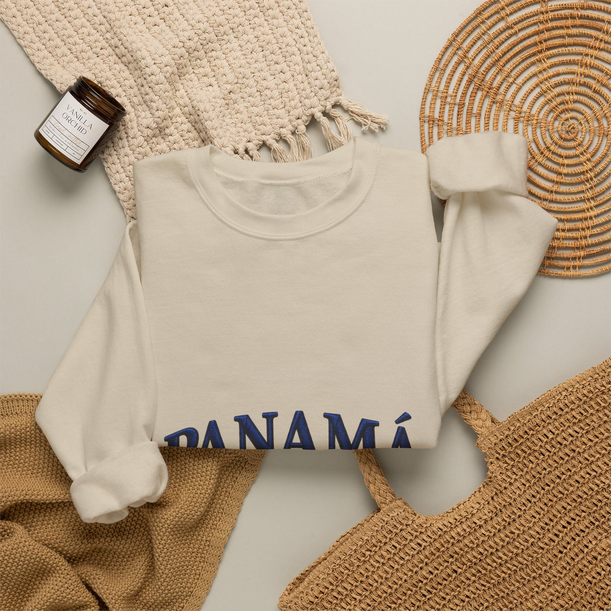 Panamá Patria Mía Crewneck Sweatshirt