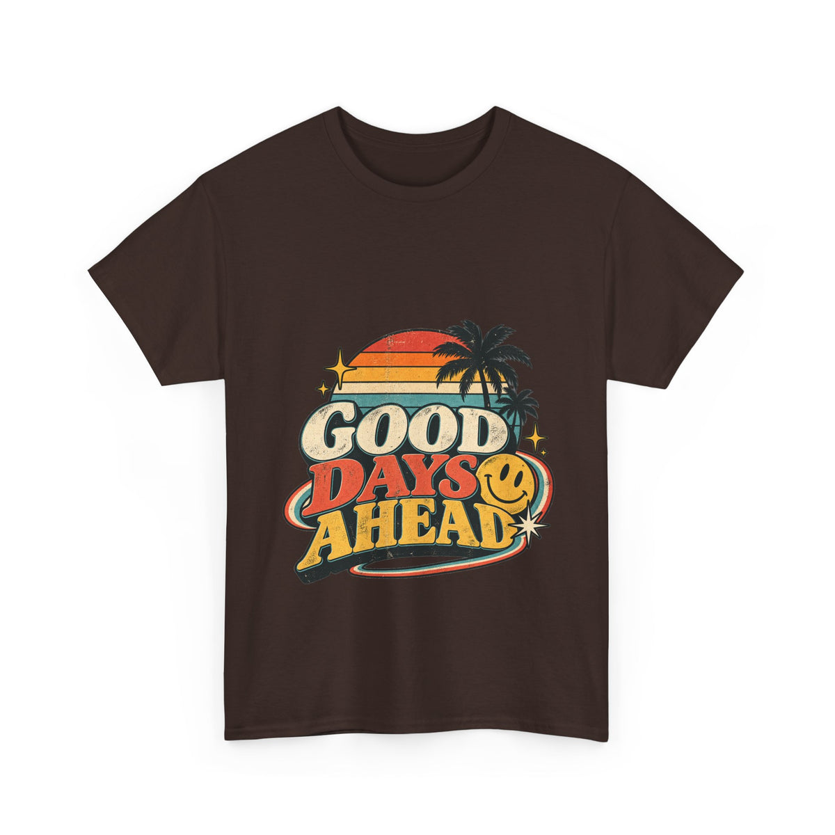 Camiseta Good Days Ahead | Retro unisex
