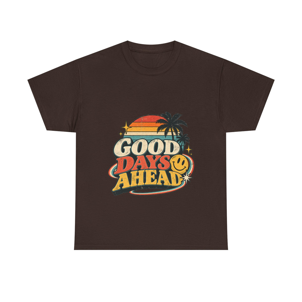 Camiseta Good Days Ahead | Retro unisex