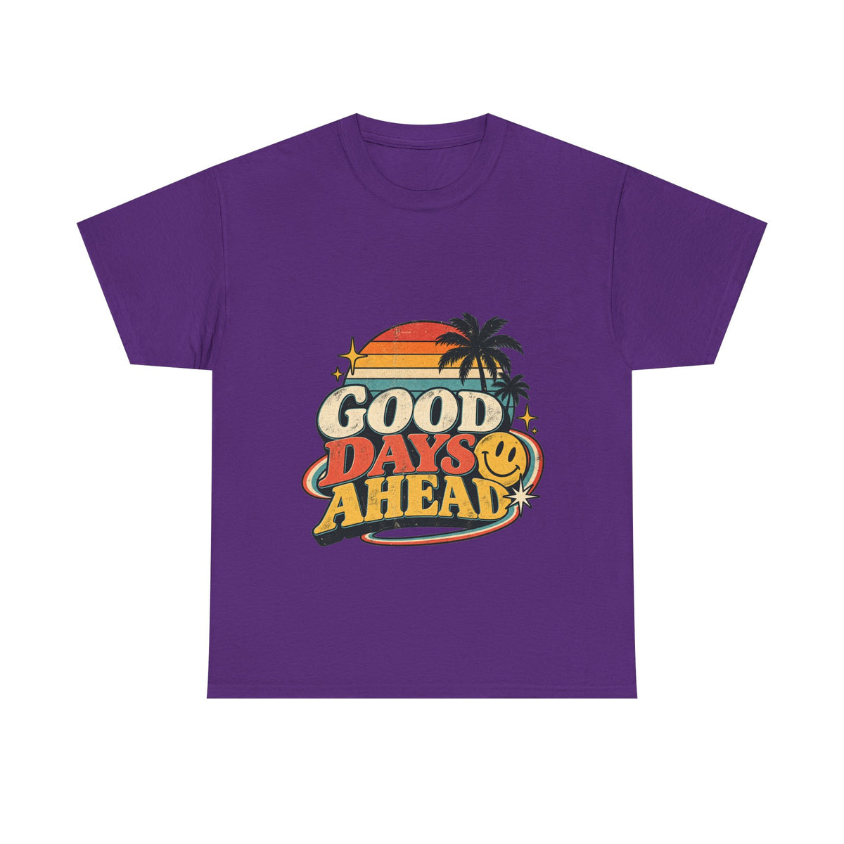 Camiseta Good Days Ahead | Retro unisex
