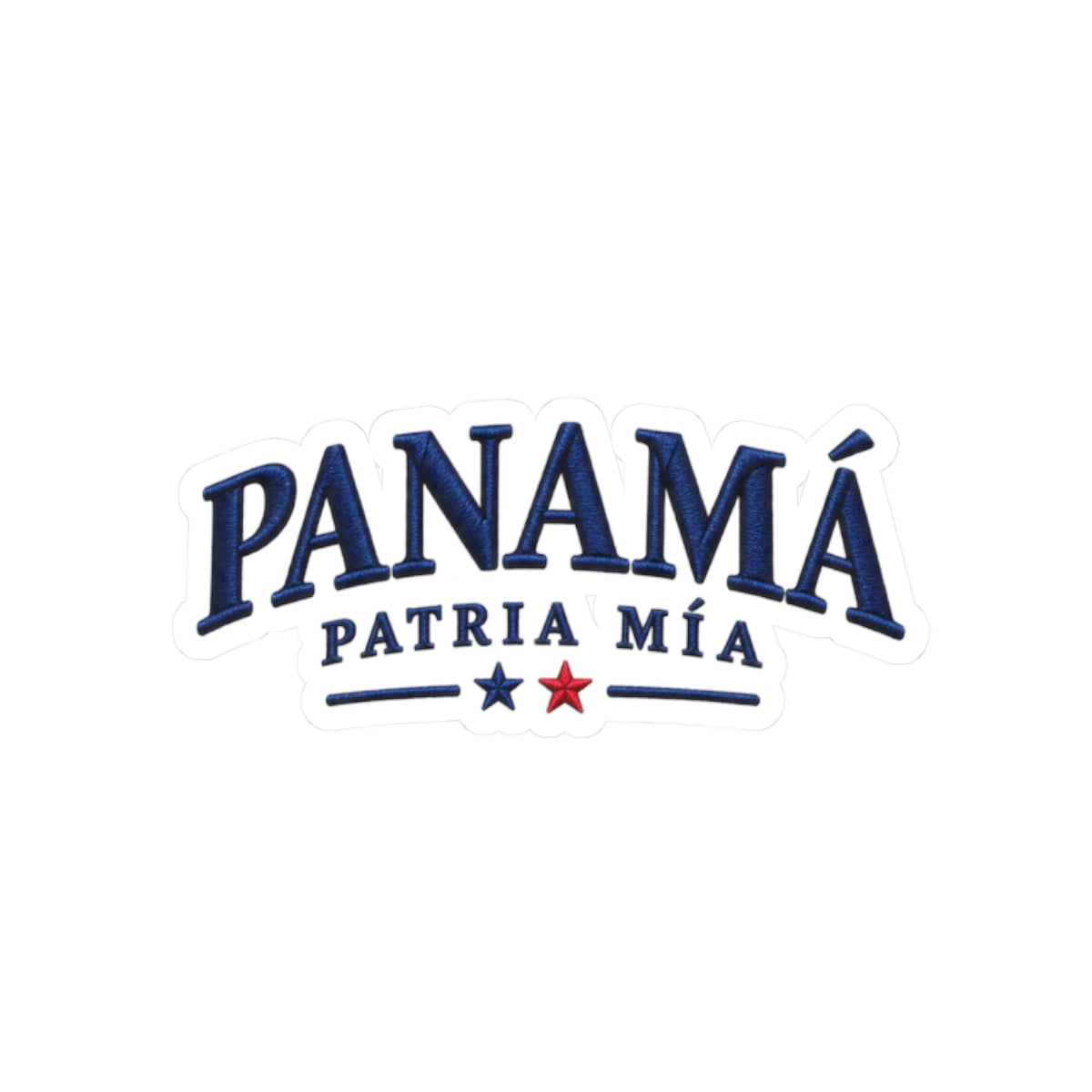 Panamá "Patria Mía" Kiss-Cut Sticker — Panama Pride Decal
